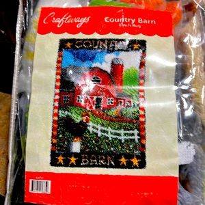Craftways Latch Hook Rug Kit Country Barn 2011